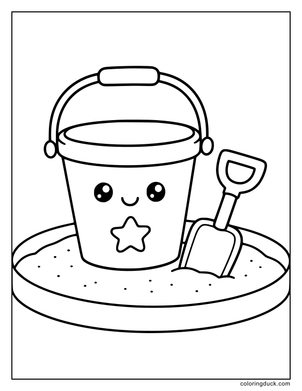 Dig deep! Scoop up the sand to build a little mountain right in your own yard or at the beach.