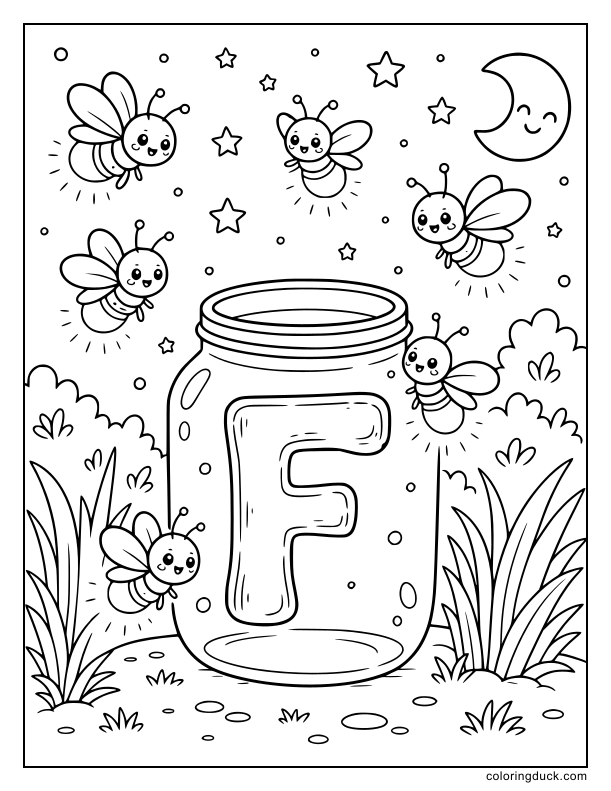 Glowing fireflies buzzing around an open glass jar in a backyard.